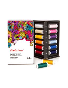 Zestaw nici ARIADNA - Talia 120 - exclusive - 24szt.x200mb/opak.