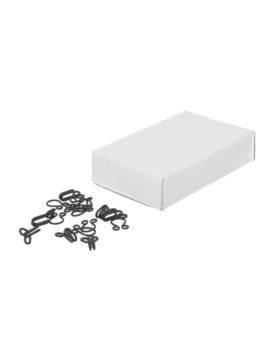 Haftki metalowe KOH-I-NOOR 1 - 14 mm - czarne - 100szt./opak.
