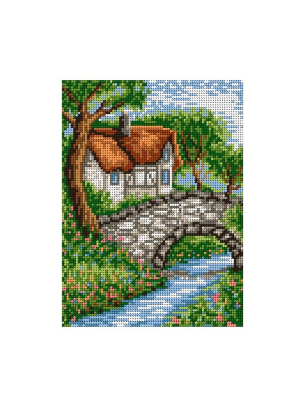 Kanwa z nadrukiem ARIADNA - 18x24 cm - 5056