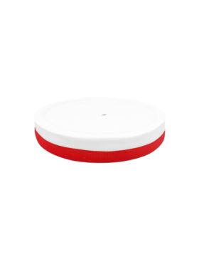Taśma rypsowa - 30 mm - biało/czerwona - 6499/30 - 50mb/opak.