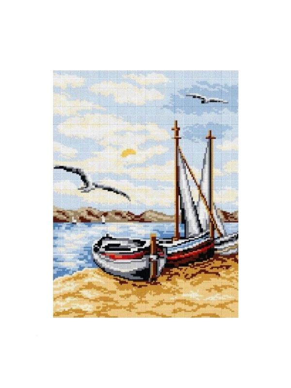 Kanwa z nadrukiem ARIADNA - 30x40 cm - 8009