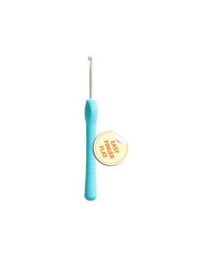 Szydełko teflonowe/plastikowe z ergonomiczną rączką PONY - Easy Grip - 14/15/17 cm