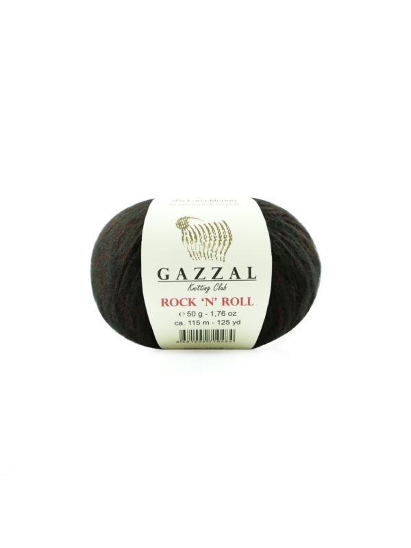 Włóczka - Gazzal - Rock and Roll - 0,5kg/opak.