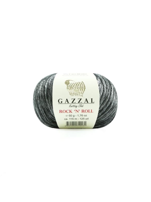 Włóczka - Gazzal - Rock and Roll - 0,5kg/opak.