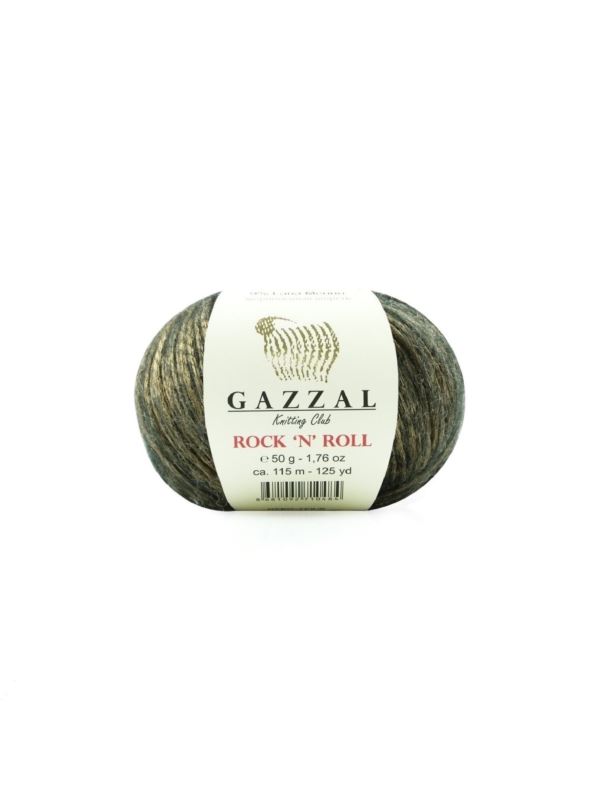 Włóczka - Gazzal - Rock and Roll - 0,5kg/opak.
