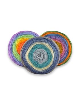 Włóczka/zestaw - Papatya - Cake - 16 kol. x 1 motek (150g) - 2,4kg/opak.