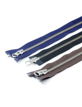 Zamek YKK metalowy rozdzielczy dwusuwakowy anty-niklowy 5 RMNMMR-56 DALHD - 95 cm