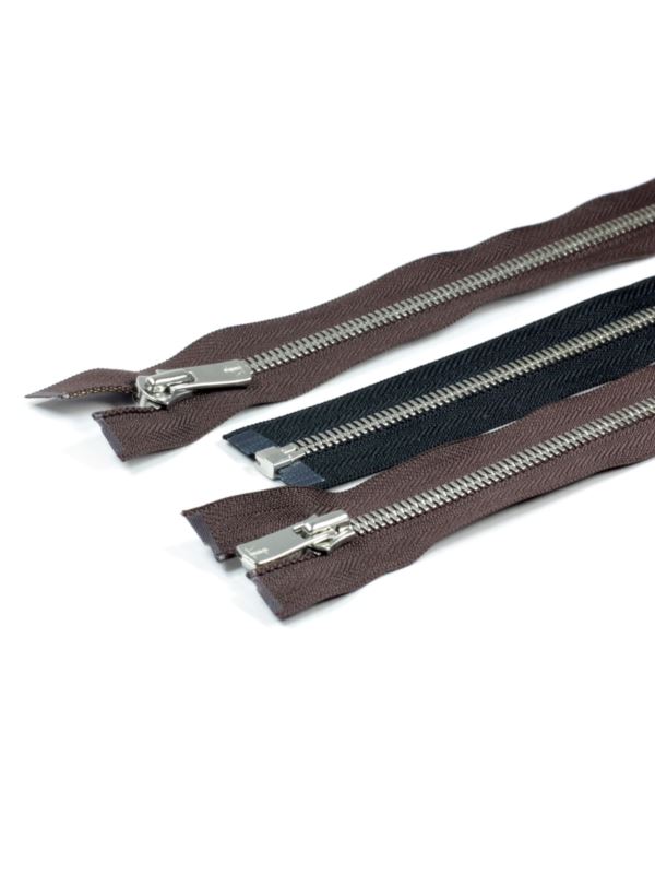 Zamek YKK metalowy rozdzielczy podwójnie szlifowany anty-niklowy 5 SGWCOR-56 DA - 70 cm