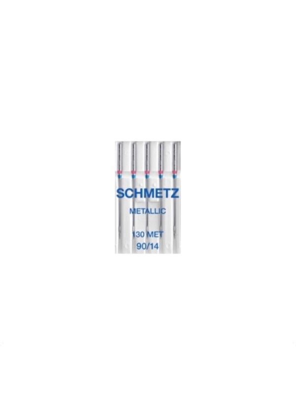 Igły do maszyn SCHMETZ - metallic (nici metalizowane) - rozm.90 - 130 MET - 5szt./opak.