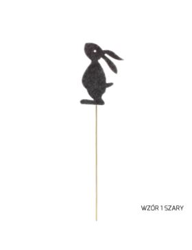 Ozdoba wielkanocna z filcu na piku - ok.90 mm