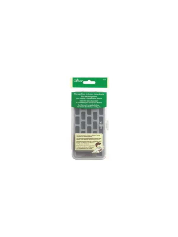 Pudełko na szpuleczki do czółenka frywolitki CLOVER - 8109