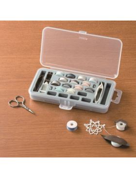 Pudełko na szpuleczki do czółenka frywolitki CLOVER - 8109
