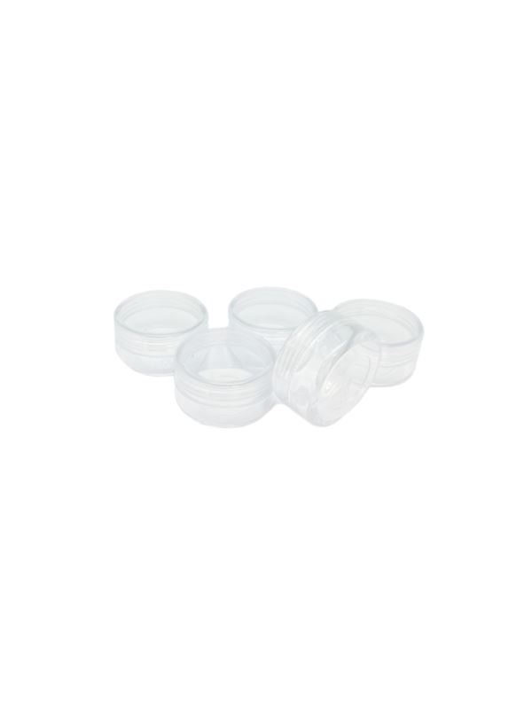Pudełko zakręcane plastikowe - 21x39 mm - 5szt./opak.