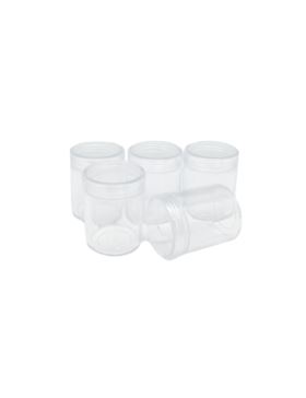 Pudełko zakręcane plastikowe - 48x39 mm - 5szt./opak.
