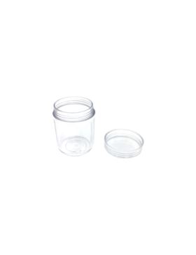 Pudełko zakręcane plastikowe - 48x39 mm - 5szt./opak.