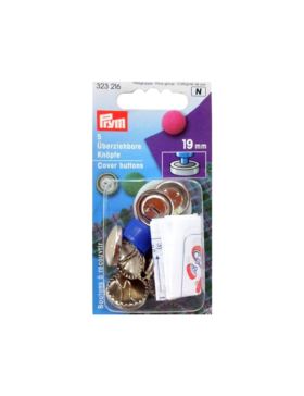 Guziki/foremki do obciągania PRYM - 19 mm - 323216 - 5szt./opak.