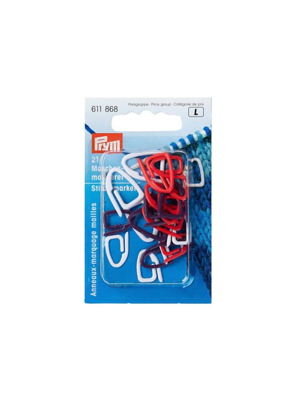 Znaczniki oczek PRYM - agrafka - 611868 - 21szt./opak.