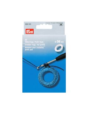 Kółka do obrabiania szydełkiem PRYM - 36 mm - 624141 - 50szt./opak.