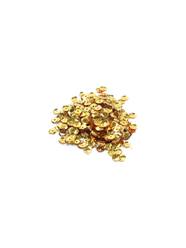 Cekiny łamane metalizowane - 6 mm - 0,5kg/opak.