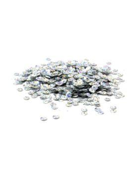 Cekiny łamane metalizowane laserowe - 6 mm - 0,5kg/opak.