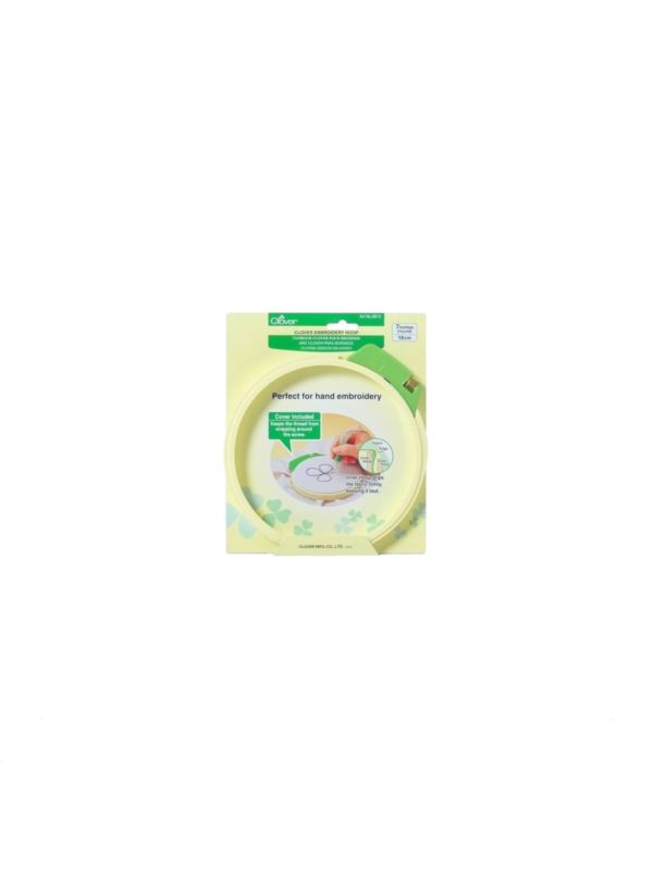 Tamborek plastikowy CLOVER - 180 mm - 8812