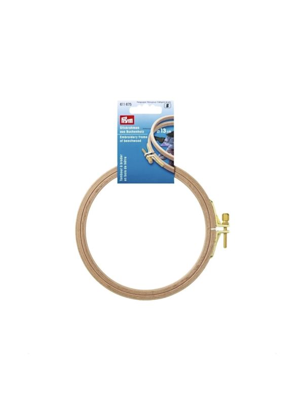 Tamborek drewniany bukowy PRYM - 130 mm - 611675