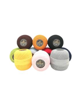 Kordonek/zestaw LIMOL - Mercerizado - 100% bawełna - gr.12 - 10szt.x100g/opak.