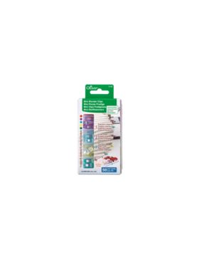 Klipsy do tkanin CLOVER - Mini - 3189 - 50szt./opak.