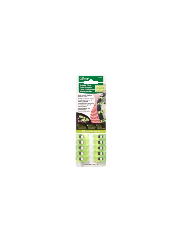 Klipsy do tkanin CLOVER - Neo - 3180 - 10szt./opak.