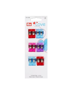 Klipsy do tkanin PRYM - Love - 2,60 cm - 610180 - 12szt./opak.