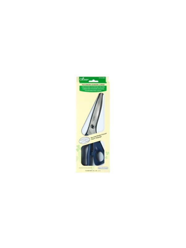 Nożyczki do cięcia patchworków CLOVER - 240 mm - 493/L