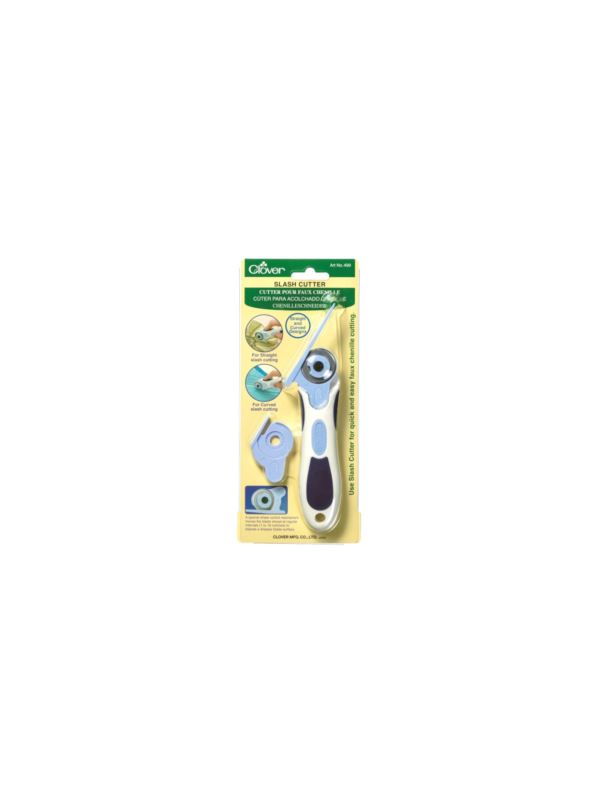 Nóż do cięcia patchworków z prowadnicą CLOVER - 499