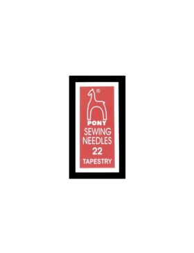 Igły ręczne do haftu bez czubka PONY - TAPESTRY 22 - 40,5 mm - 05110 - 25szt./opak.