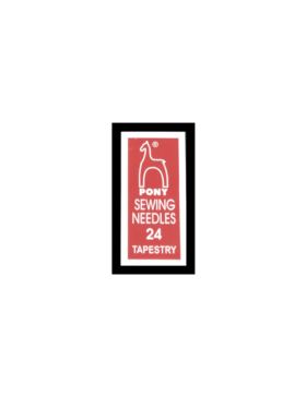 Igły ręczne do haftu bez czubka PONY - TAPESTRY 24 - 37,0 mm - 05112 - 25szt./opak.
