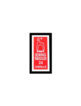 Igły ręczne do haftu z czubkiem PONY - CHENILLE 24 - 37,0 mm - 06112 - 25szt./opak.