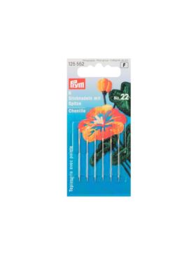 Igły ręczne do haftu z czubkiem PRYM - rozm.22 - 125552 - 6szt./opak.