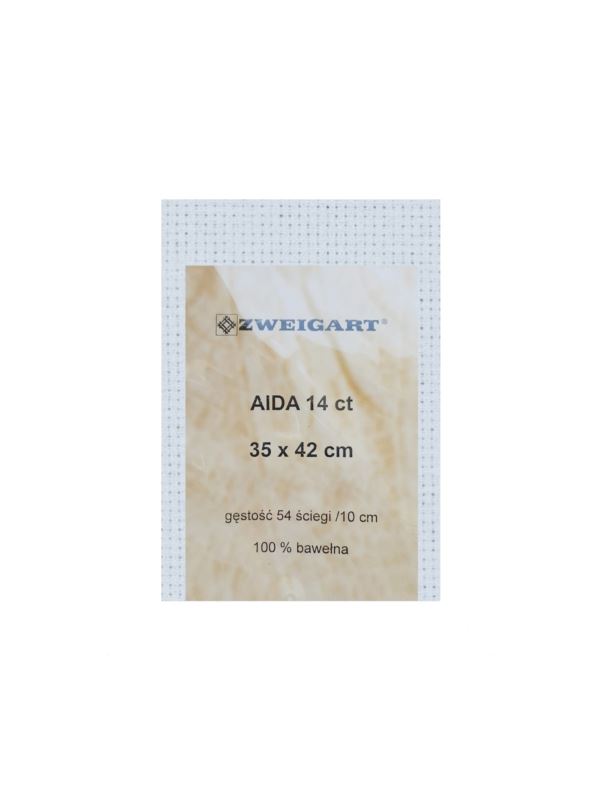 Kanwa bawełniana ZWEIGART - Aida 14ct - 35x42 cm