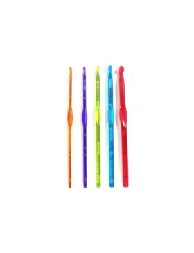 Zestaw szydełek plastikowych SKC - 3,4,5,6,7 mm - CM-7 - 5szt./opak.