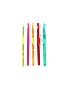 Zestaw szydełek plastikowych SKC - 5,6,7,8,10 mm - CM-8 - 5szt./opak.