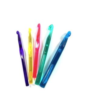Zestaw szydełek plastikowych SKC - 8,9,10,12,15 mm - CM-9 - 5szt./opak.