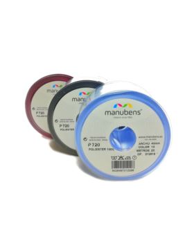 Wstążka satynowa dwustronna MANUBENS - 48 mm - 25mb/szt.