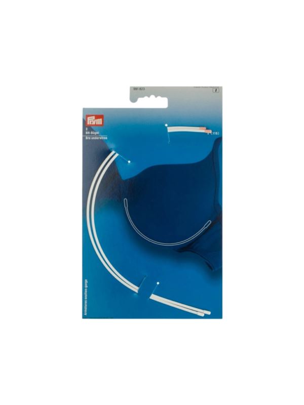 Fiszbiny do biustonoszy PRYM - F-115 - białe - 991823 - 2szt./opak.