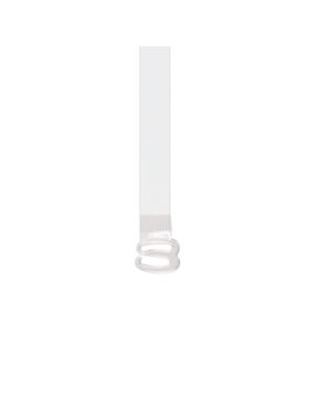 Ramiączka silikonowe z plastikowymi zaczepami JULIMEX - 12 mm - transparentne - RT-05 - 5par/opak.