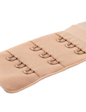 Przedłużacz obwodu do biustonosza PRYM - 3x3 haftki - 40 mm - cielisty - 992147
