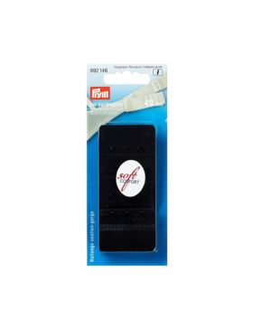 Przedłużacz obwodu do biustonosza PRYM - 3x3 haftki - 40 mm - czarny - 992146