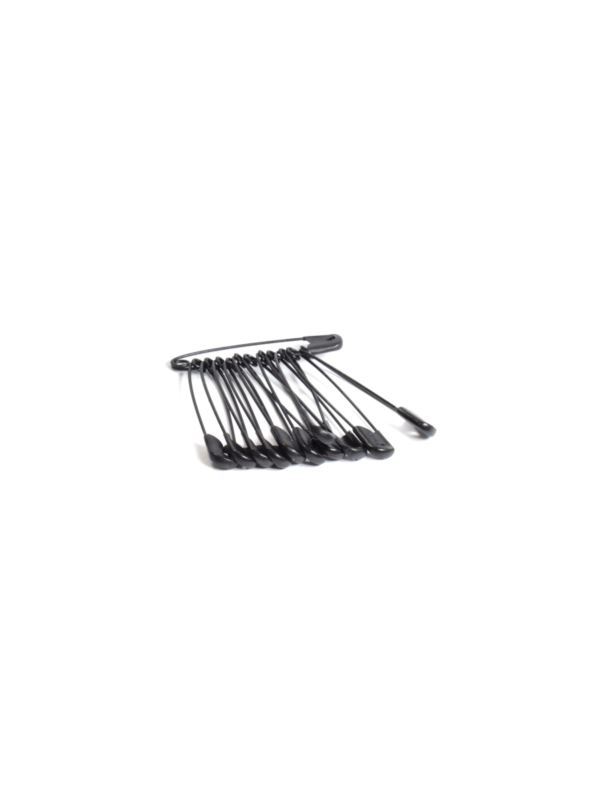 Agrafki zwykłe w kartonie 3 - 44 mm - czarne - 432szt./opak.