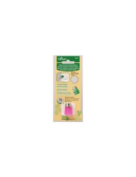 Naparstek krawiecki gumowy z osłoną metalową CLOVER - M - 6026