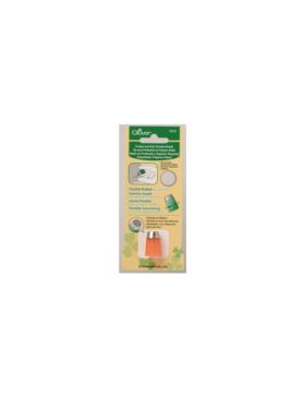 Naparstek krawiecki gumowy z osłoną metalową CLOVER - S - 6025