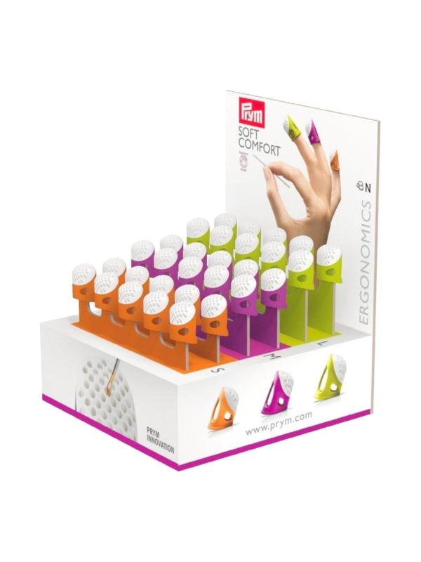 Naparstki krawieckie silikonowe ergonomiczne PRYM - 651751 - 30szt./opak.