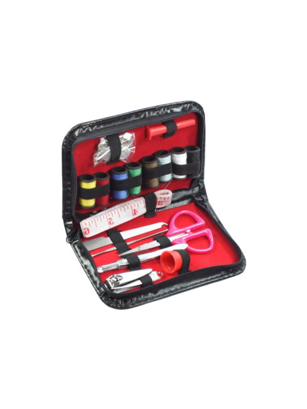 Przybornik krawiecki w etui - czarny - DA-01